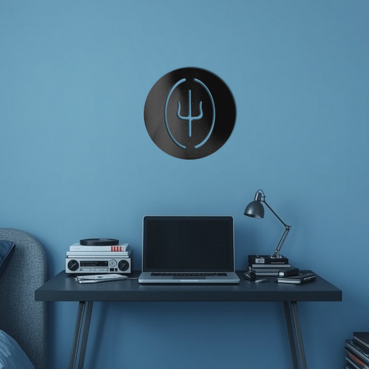 Scaled And Icy Metal Art