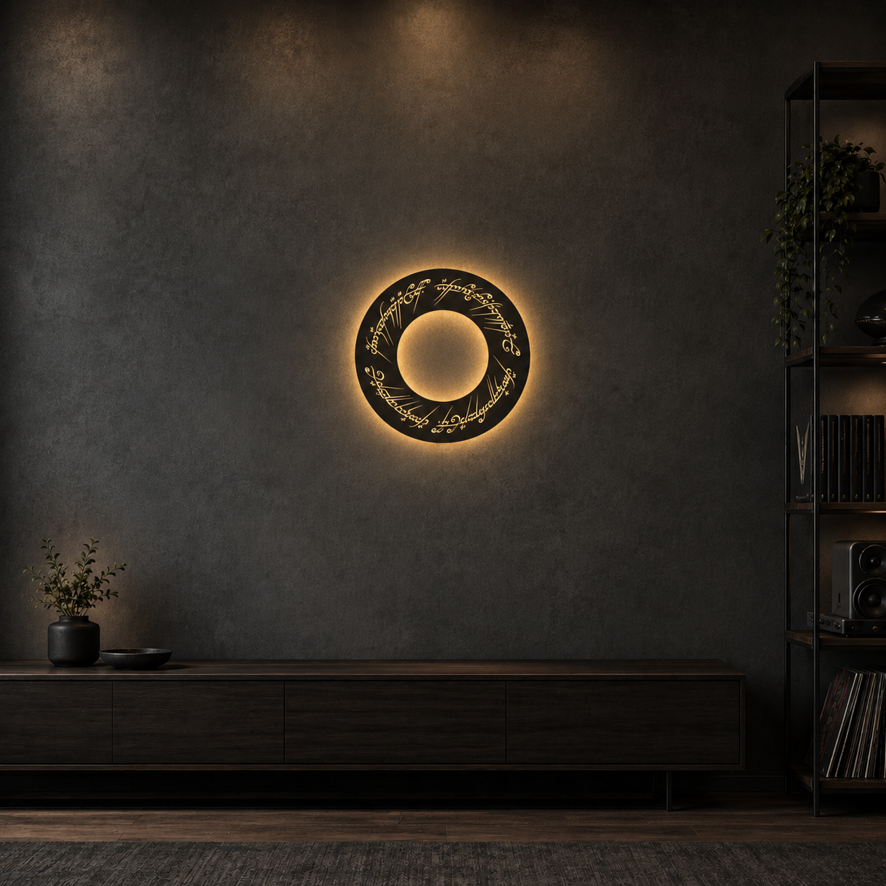 One RIng Metal Art