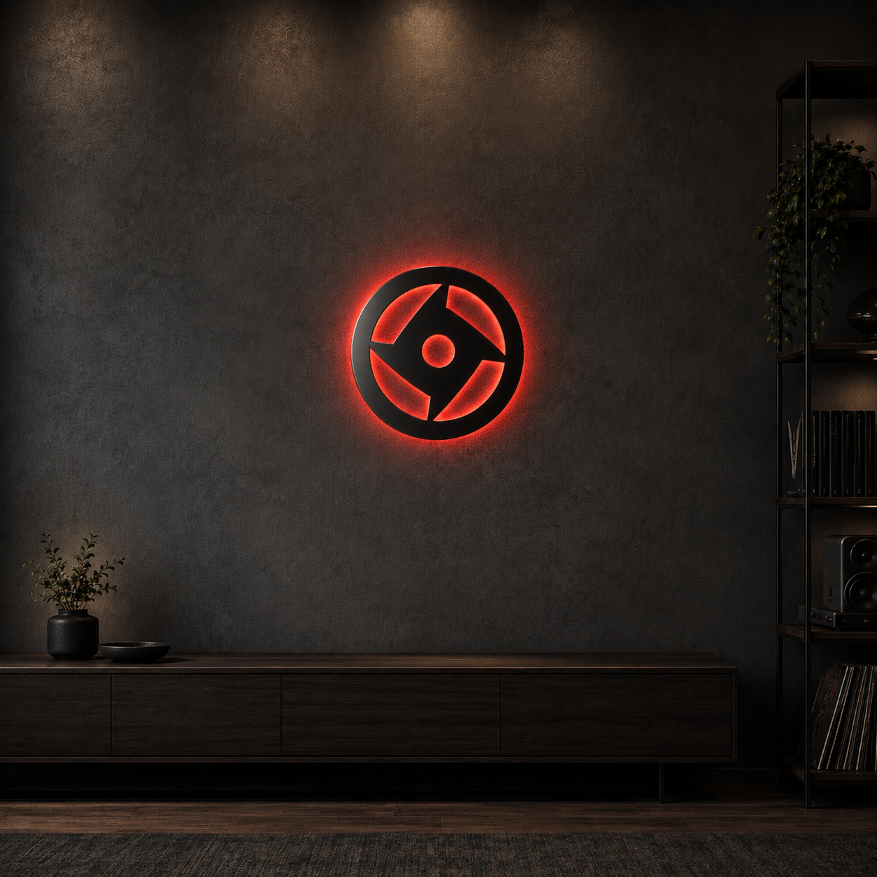 Shisui Sharingan Metal Art