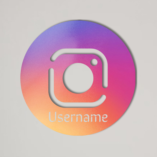 Instagram Metal Art